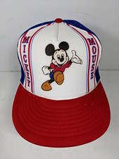 Vintage 1982 Mickey Mouse Walt Disney Baseball Hat Cap Snapback picture
