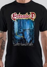 Entombed Band - Left Hand Path Short Sleeve Black Size S to 5XL T-Shirt picture