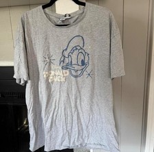 vintage grey Disney Donald Duck graphic t-shirt size large picture