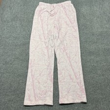 Dairy Boy Sweatpants Womens Small Pink Camo Terry Cotton Drawstring picture