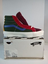 Vans Vault OG Sk8-Hi LX 'Multicolor' Skate Shoes Sneakers Mens 9.5 US picture