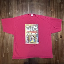 2011 Tyler Perry Madea Shirt Mens 3XL Red Big Happy Family Movie Graphic Tee VTG picture