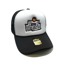 I Love This Game Mesh Trucker Snapback (White/Black) picture