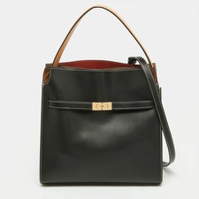 NWT *RARE* Tory Burch Lee Radziwill Large Double Satchel Authentic US Stock picture