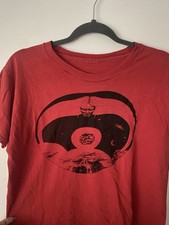 red vintage celestial tee, size medium picture