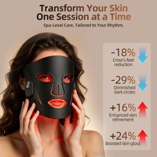 Hot-selling 5-Color LED Liquid Silicone Infrared Red Light Wireless Beauty Face picture