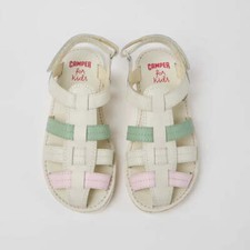 Camper Kids Girl MIKO Hook-Loop Closing Leather Sandals picture