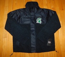 Michigan State Spartans Under Armour Mission Boucle Jacket/Swacket Ladies NWT picture