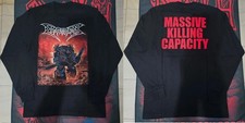 New Popular DISMEMBER - MASSIVE KILLING CAPACITY LONGSLEEVE  All Size OS108 picture