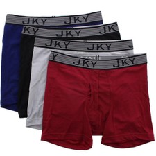 JKY Jockey Boxer Brief Mens Athletic Sport Performance Microfiber Underwear 5942 picture