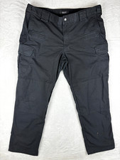 511 Tactical Stryke Pants Mens 40x32 Black Cargo Ripstop Workwear Utility Tech picture