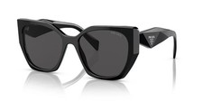 PRADA PR 19ZS 1AB5SO Black Dark Grey Large Women Sunglasses picture