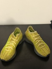 Adidas Mens Yeezy Boost 380 Green Hylte Lace Up Athletic Sneakers Size US 7.5 picture