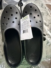 Crocs Discontinued Freesail W10 Clog Mule Black  - NEW w/tags picture