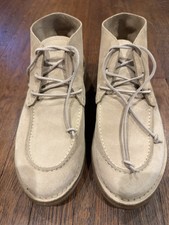 Sabah Handmade Italy Corso Boot Como Suede Men’s sz 42 Taupe  picture