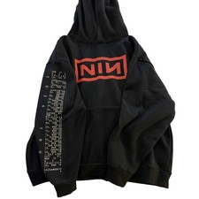 New Nine Inch Nails NIN Peel It Back Tour 2026 Merch Hoodie reprint 2 sided picture