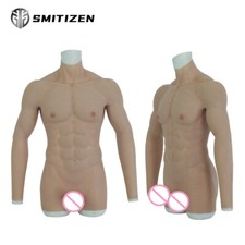 SMITIZEN Silicone Muscle Suit Realistic Fake Breast Cosplay picture