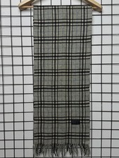 Vintage Burberry’s Of London Nova Check Blue Scarf 90’s 100% Lambswool Luxury OG picture