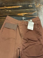 NWT LuLaRoe Skinny Fit Denim Jeans Chocolate Brown Stretch Size 28 picture