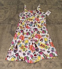 Girls Size 5-6 Graffiti Tank Shorts Romper New Extreme Me New picture