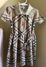 burberry kid dress  picture
