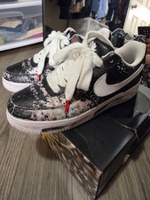 G-Dragon Peaceminusone x Nike Air Force 1 '07 Para Noise - Size 9 - AQ3692-001 picture