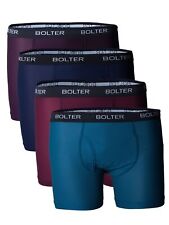 Bolter Men's Nylon Spandex Performance Boxer Briefs picture