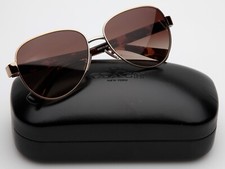 NEW COACH HC 7111 900513 3N Shiny Light Gold SUNGLASSES 57-15-140mm B50mm picture