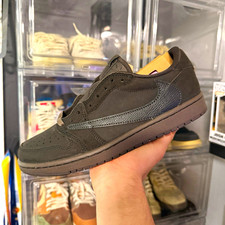 Jordan Travis Scott Air Jordan 1 Low OG SP Velvet Brown Size 8 DM7866-202 picture