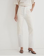 Madewell The Curvy '90s Straight Jean Two-Tone Women's Size 33 New With Tags picture
