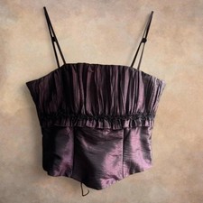Purple Vintage Euro Fairy Corset Top picture