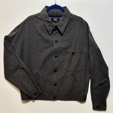 RRL Ralph Lauren XL Rare Vintage '90s Salt & Pepper Workwear Jacket - Double RL picture