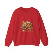 Merry Chaos Cat – Funny Christmas Sweatshirt picture