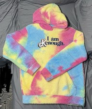 Official Mattel Barbie Movie I Am Kenough Sherpa Tie Dye Fleece Hoodie Medium M picture
