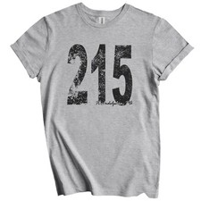 Vintage Retro Philadelphia Area Code 215 T-Shirt - Philly Pennsylvania Gift picture
