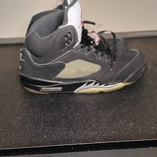 Jordan Air Retro 5 Black Metallic Og 2016 Size 14 men picture