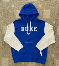 Nike Hoodie Sweatshirt NCAA Duke Blue Devils Long Sleeve CN1580 $90 Men's L picture
