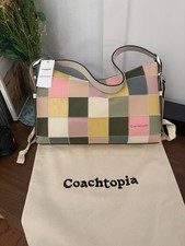Coach Coachtopia Alter/Ego Slouchy Shoulder Bag Pink/Olive Multi CFI67 NWT picture