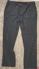 Alberto Cardinali gray slim fit dress pants picture