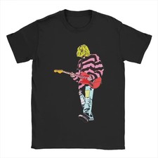 Kurt Cobain Style Nirvana Grunge Graphic T Shirt Y2K Streetwear Tee S-3XL picture