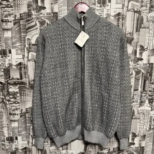 Brunello Cucinelli Full Zip Cardigan Cashmere Knit Sweater Size Mens USA 6 (M-L) picture