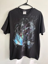00’s Jinx blizzard gaming StarCraft II promo T-Shirt picture