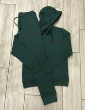 Polo Ralph Lauren Men’s Full Tracksuit Set Hoodie & Jogger Pants Green S-3XL picture
