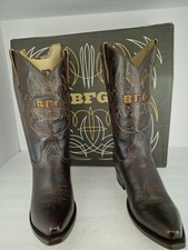 NEW Limited Edition Alvies Billy Gibbons ZZ Top BFG Cowboy Boot Men's Sz 9.5 DE picture