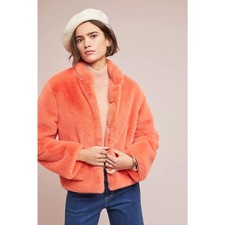 Anthropologie dRA Mango Faux Fur Jacket picture