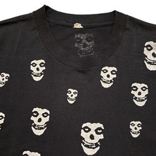 Vintage Rare Misfits Crimson Ghost Skull Single Stitch T-Shirt XL Screen Stars picture