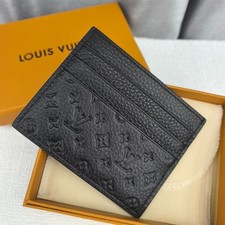 Louis Vuitton Double Card Holder Monogram Shadow Black picture