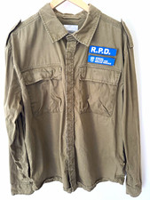 Rare Musterbrand Resident Evil R.P.D. XXL Cotton Snap Button-Up Shirt picture
