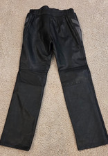 Hein Gericke Leather Motorcycle Pants Korea 36x33 Vintage Thee Iowa BOOT Man picture