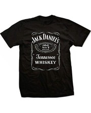 Adult Unisex Jack Daniel's Whiskey Old No. 7 Tennessee Logo Cosplay T-shirt picture